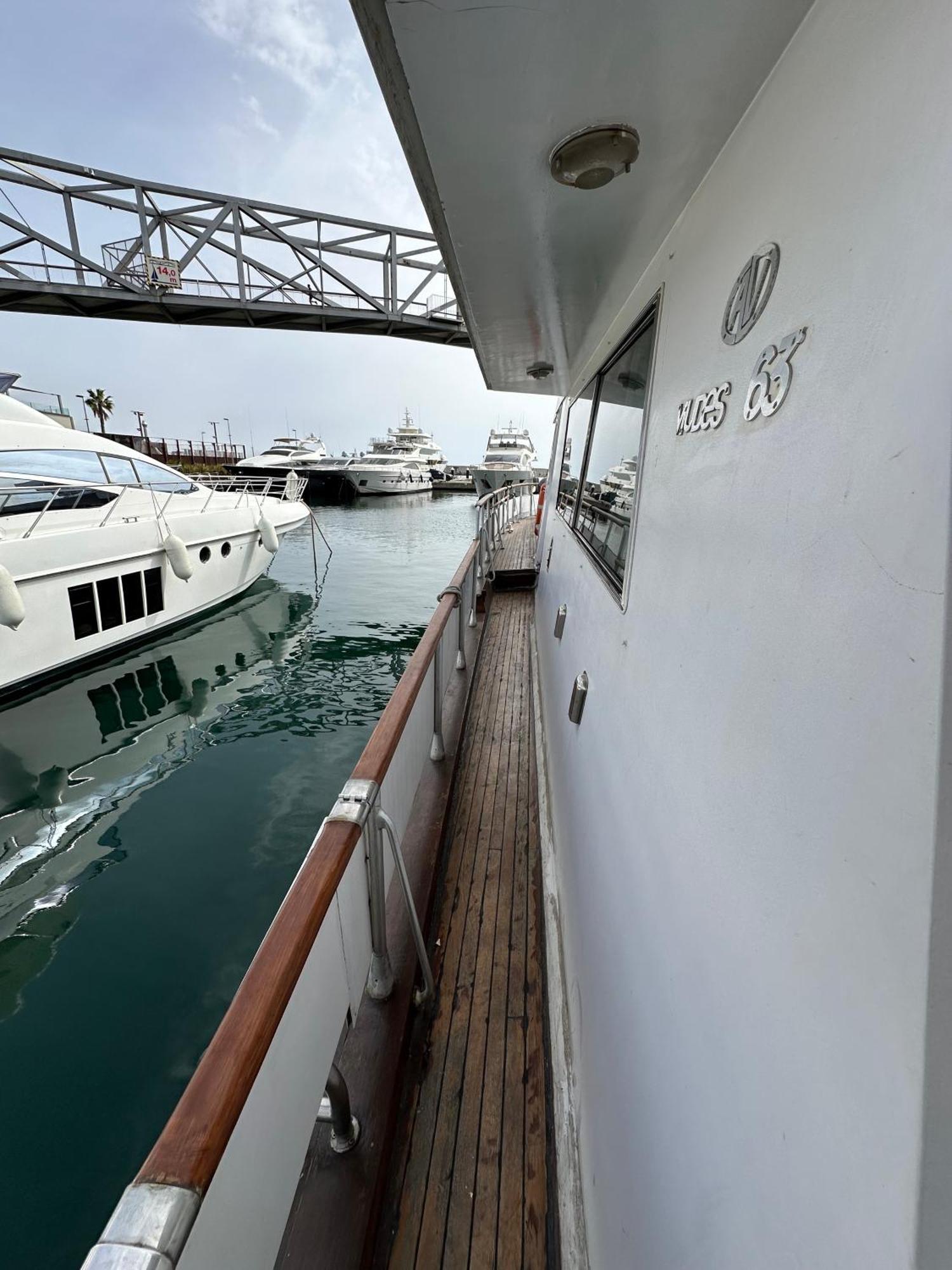 Habitacion Marineria Boat Aloha Barcelona Buitenkant foto
