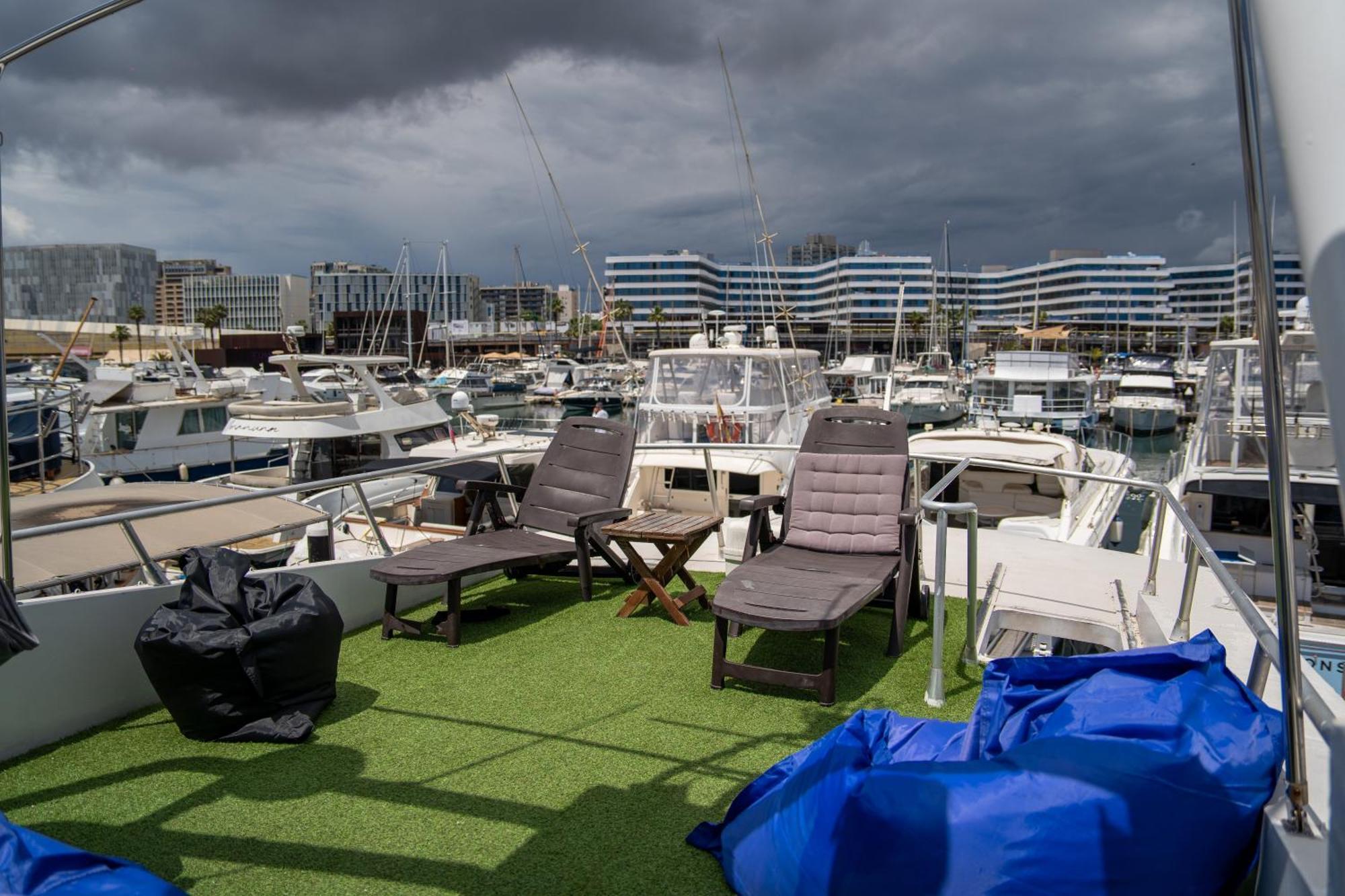 Habitacion Marineria Boat Aloha Barcelona Buitenkant foto
