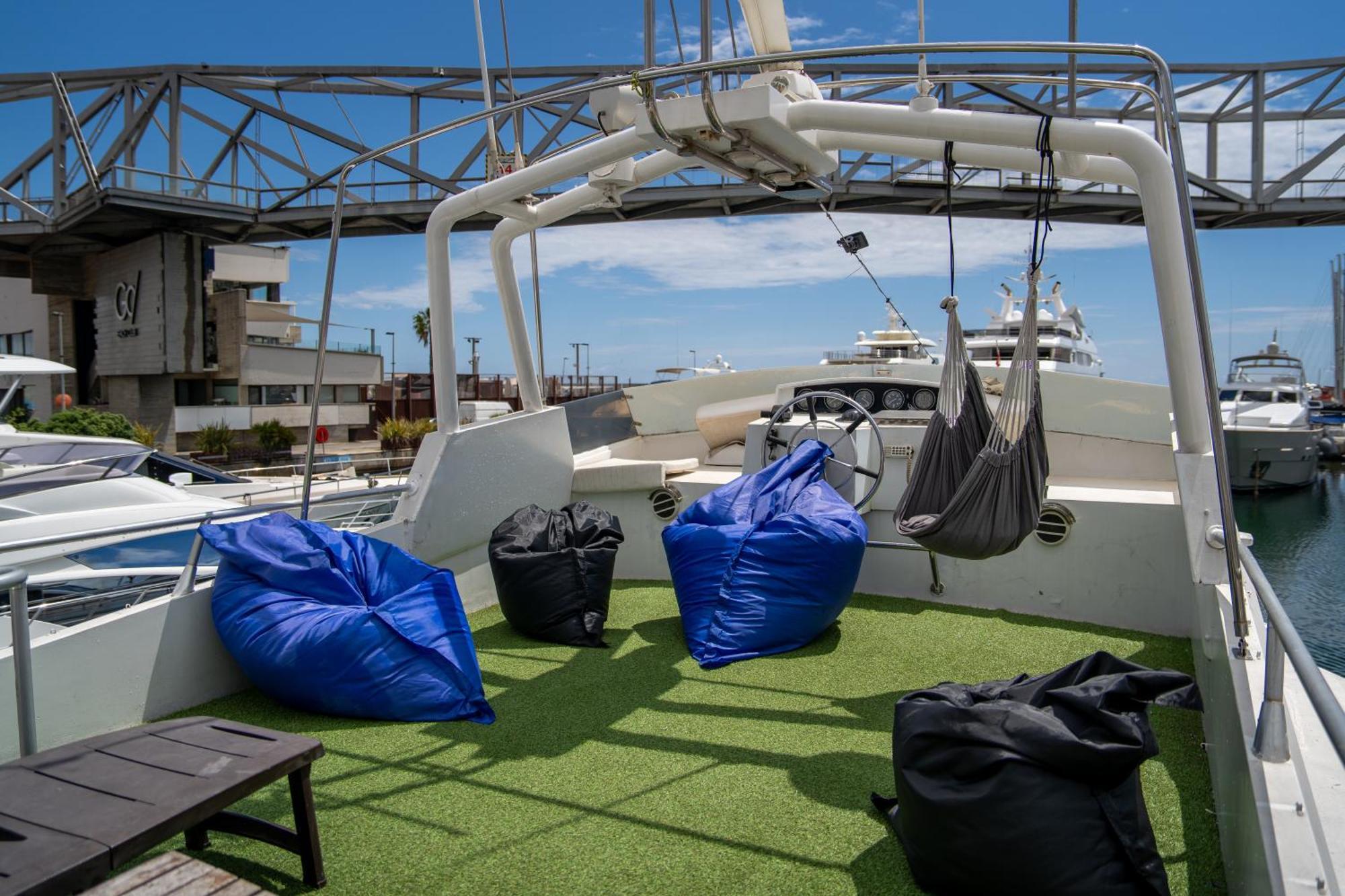 Habitacion Marineria Boat Aloha Barcelona Buitenkant foto